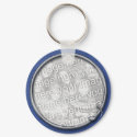 Blue Music keychains by HeartsinFocus Blue Music keychains