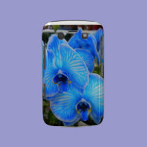Blue Mystique Orchids Blackberry Bold Case casemate cases