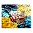 Blue n Gold Healing Therapy Patterns posters