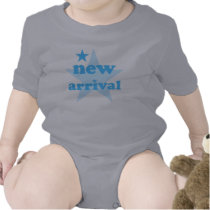 Blue New Arrival t-shirts by new_baby Blue New Arrival t-shirts