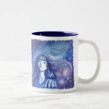 Blue Night Coffee Mugs