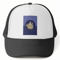 Blue Noah's Ark hats