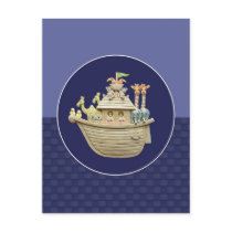 Blue Noah's Ark postcards