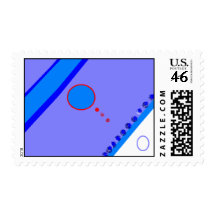 Blue Notes Postage Stamp