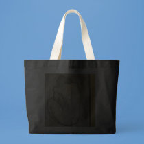 Blue Nude Canvas Tote bags