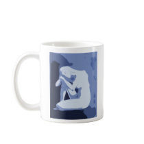 Blue Nude mugs by sydwdn Blue Nude mugs