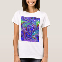 Blue Oasis t-shirts by dndartstudio Blue Oasis t-shirts