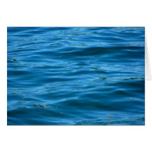 Blue Ocean Water Card