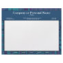 Blue Odyssey - customizable template Letterhead Design