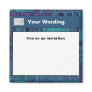 Blue Odyssey - customizable template Refrigerator Magnet