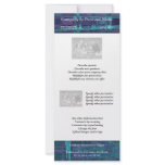 Blue Odyssey - customizable template Rack Card Design