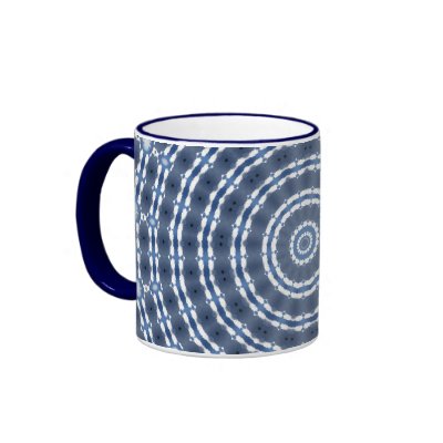 pattern design blue. Blue on lue fractal pattern design mug by Priscilla48. Blue on lue fractal design on this cute mug.