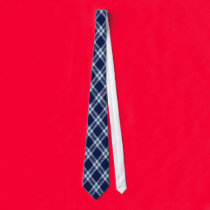 Blue on Blue Plaid ties
