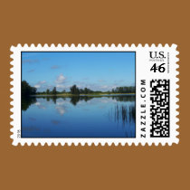 Blue on Blue stamps
