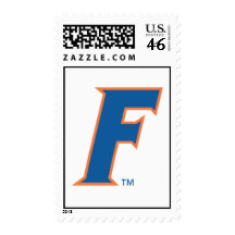 Blue & Orange Florida F Logo Stamps