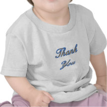 Blue Orange Thank You Design The MUSEUM Zazzle Gif Tee Shirts