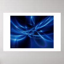 Blue Orbits Print