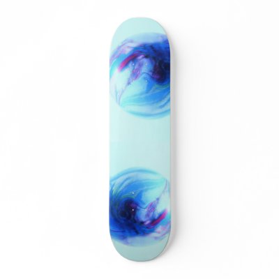 Blue Orbs Skateboards by Bro_Jones