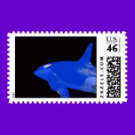 Blue Orca Stamp stamps