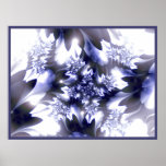 Blue Orch Print