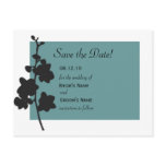 Blue Orchid Save the Date Post Cards