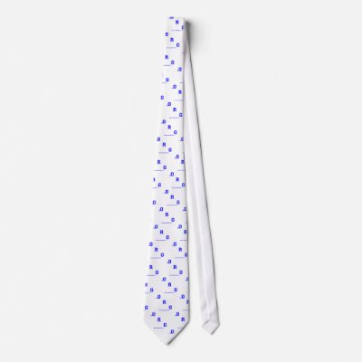 Blue ORG Custom Ties by lettershirts