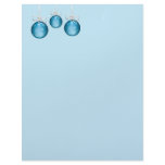 Blue Ornament Letterhead