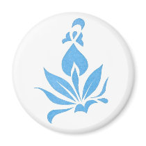 Blue Ornament Magnet