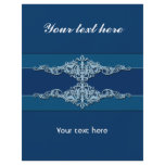 Blue Ornaments flyers
