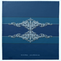 Blue Ornaments napkins