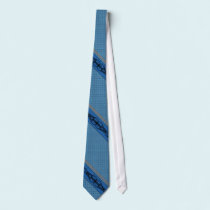Blue Ornaments ties