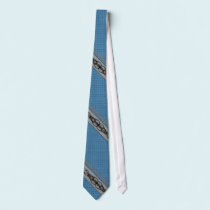 Blue Ornaments ties