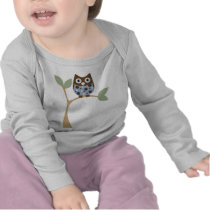 Blue Owl Baby T Shirt