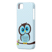 Blue Owl Case for the iPhone 5 iPhone 5 Covers