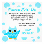 Blue Owl Invitations
