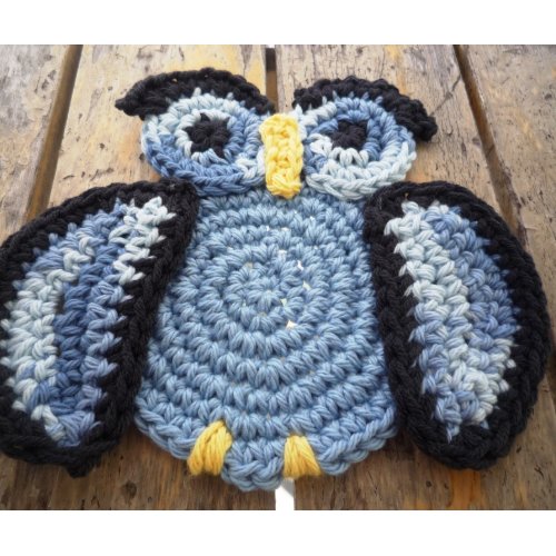 Blue Owl Mousepad zazzle_mousepad