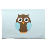 Blue Owl Place Mats