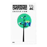Blue Owl Postage Stamps