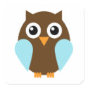 Blue Owl stickers