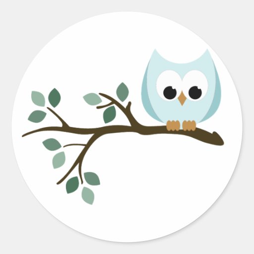 Blue Owl Stickers