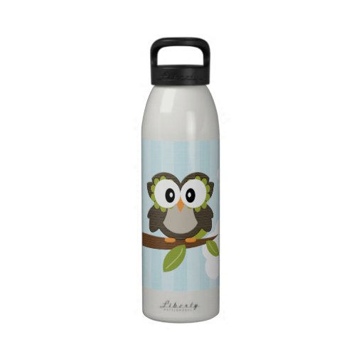 Blue Owl Water Bottle BPA Free