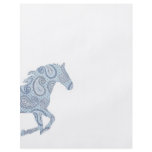 Blue Paisley Horse flyers