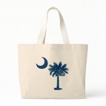 Blue Palmetto Bag