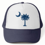 Blue Palmetto Hat