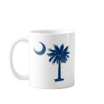 Blue Palmetto Mug