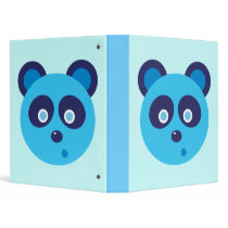 Blue Panda Binder