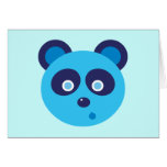 Blue Panda Greeting Cards