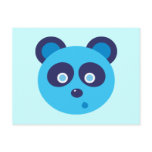 Blue Panda Postcard