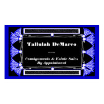 blue papyrus business cards