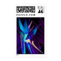 Blue paradise stamp